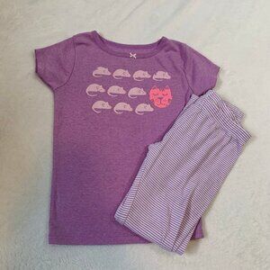 5/$25 Carter's two piece‎ short sleeve pants cotton pajamas jammies pjs